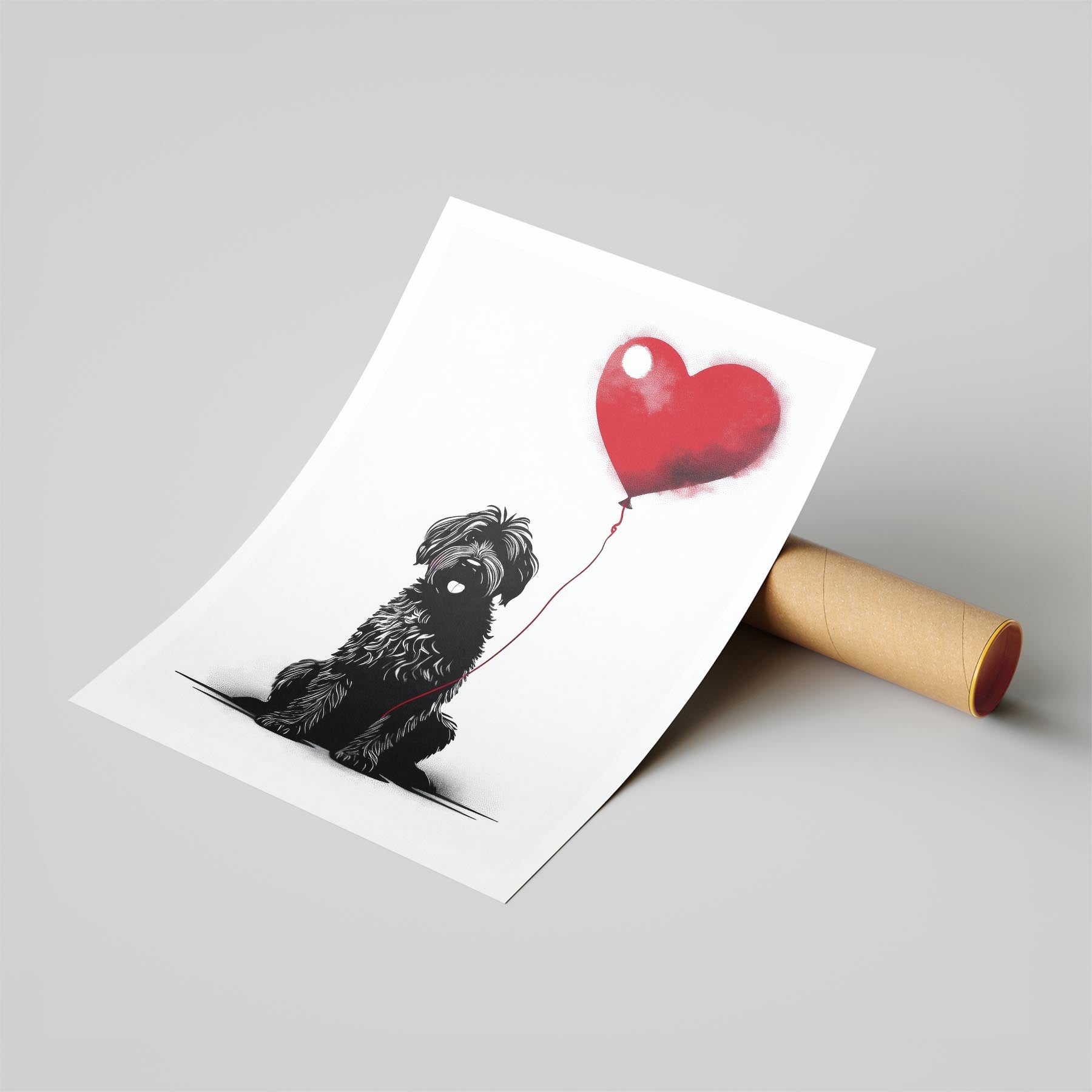 Smithfield Sheepdog DOGSY Series inspired by the Art of Banksy image 6