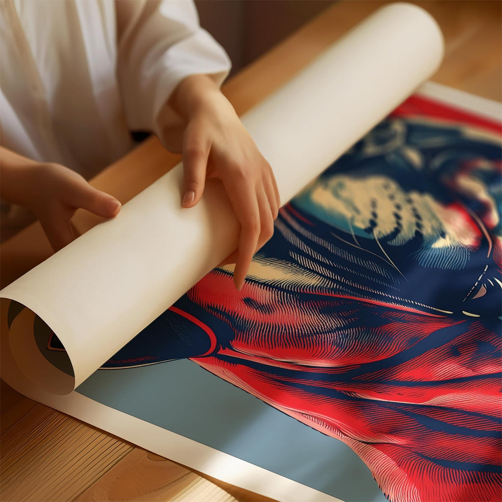 Mastiff HOPE Series Inspired by the Obama Poster image 1