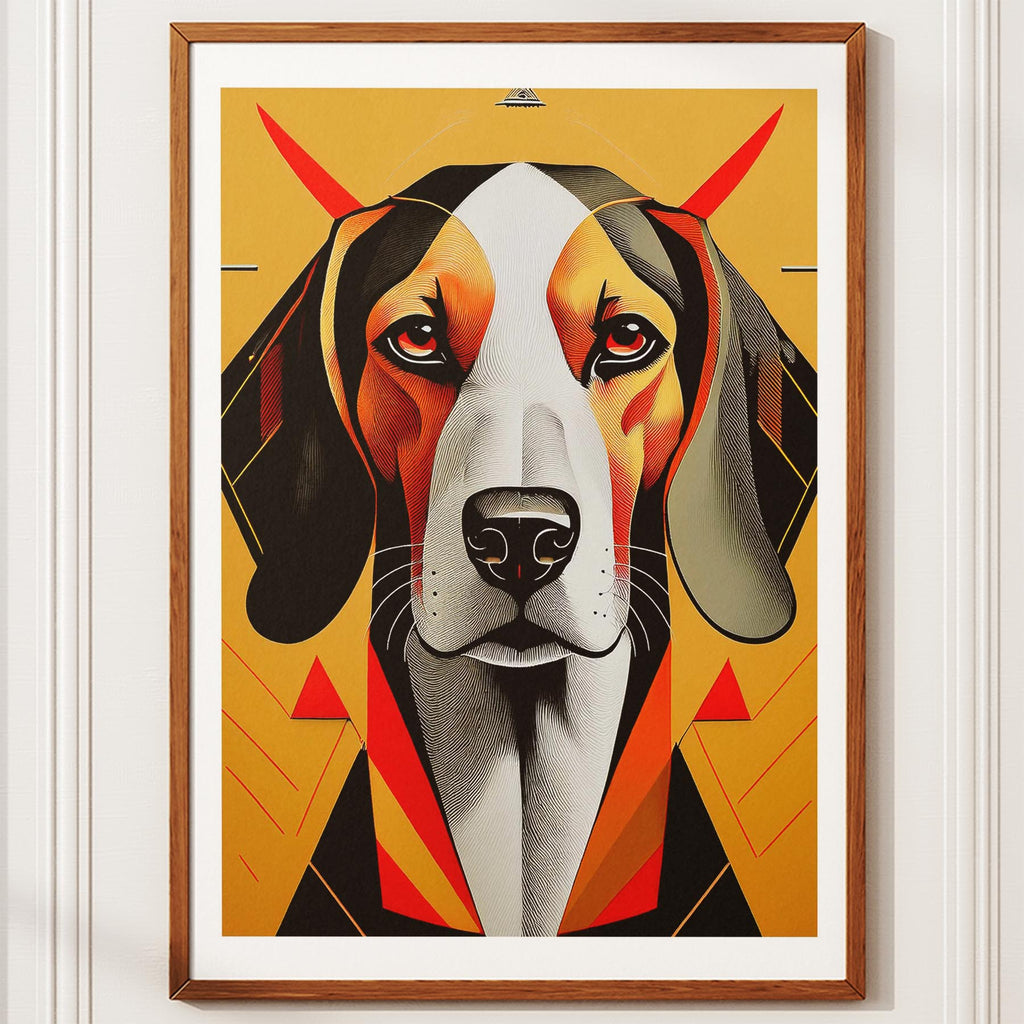 Bloodhound Geometric Orange Series image 10