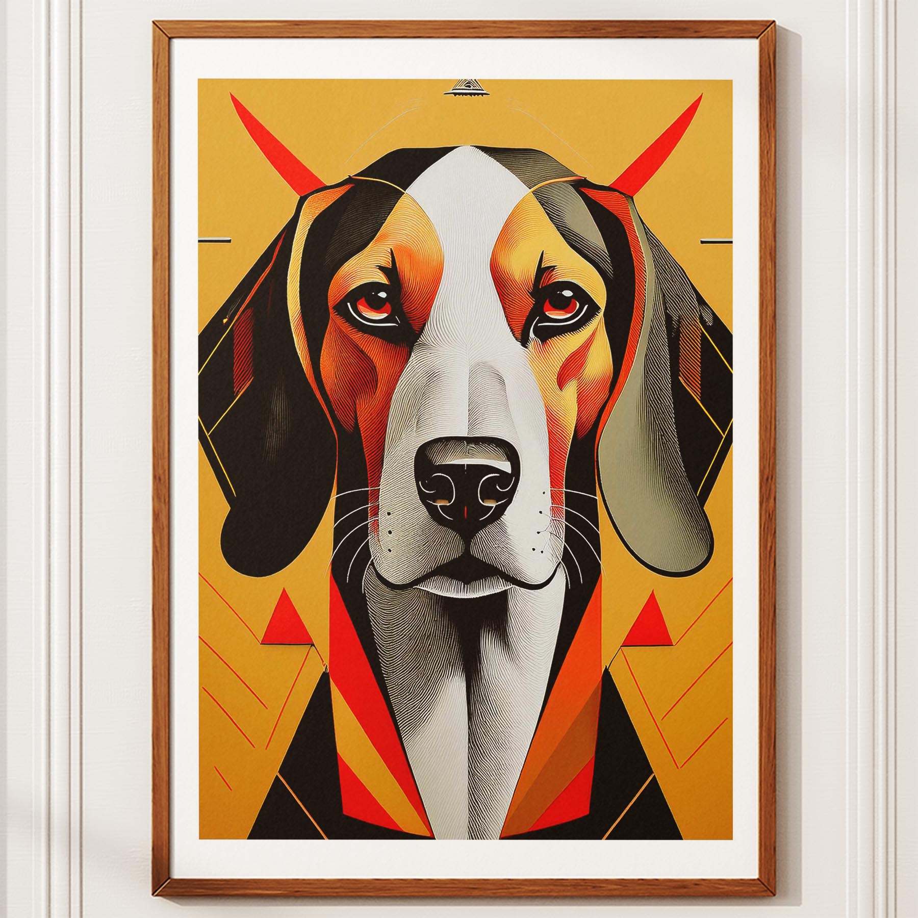 Bloodhound Geometric Orange Series image 10