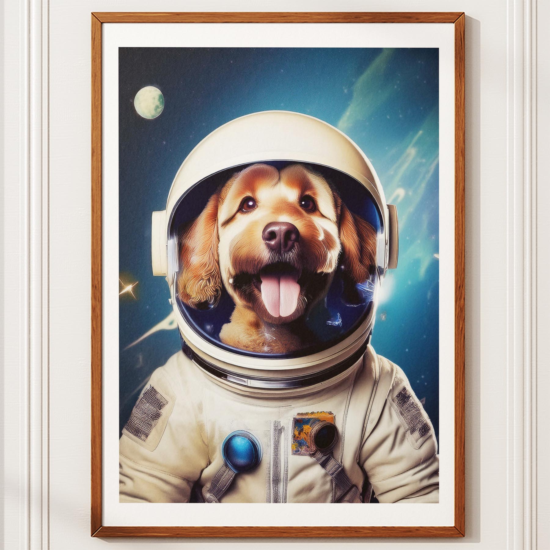Groodle Astronaut Dog Series image 10