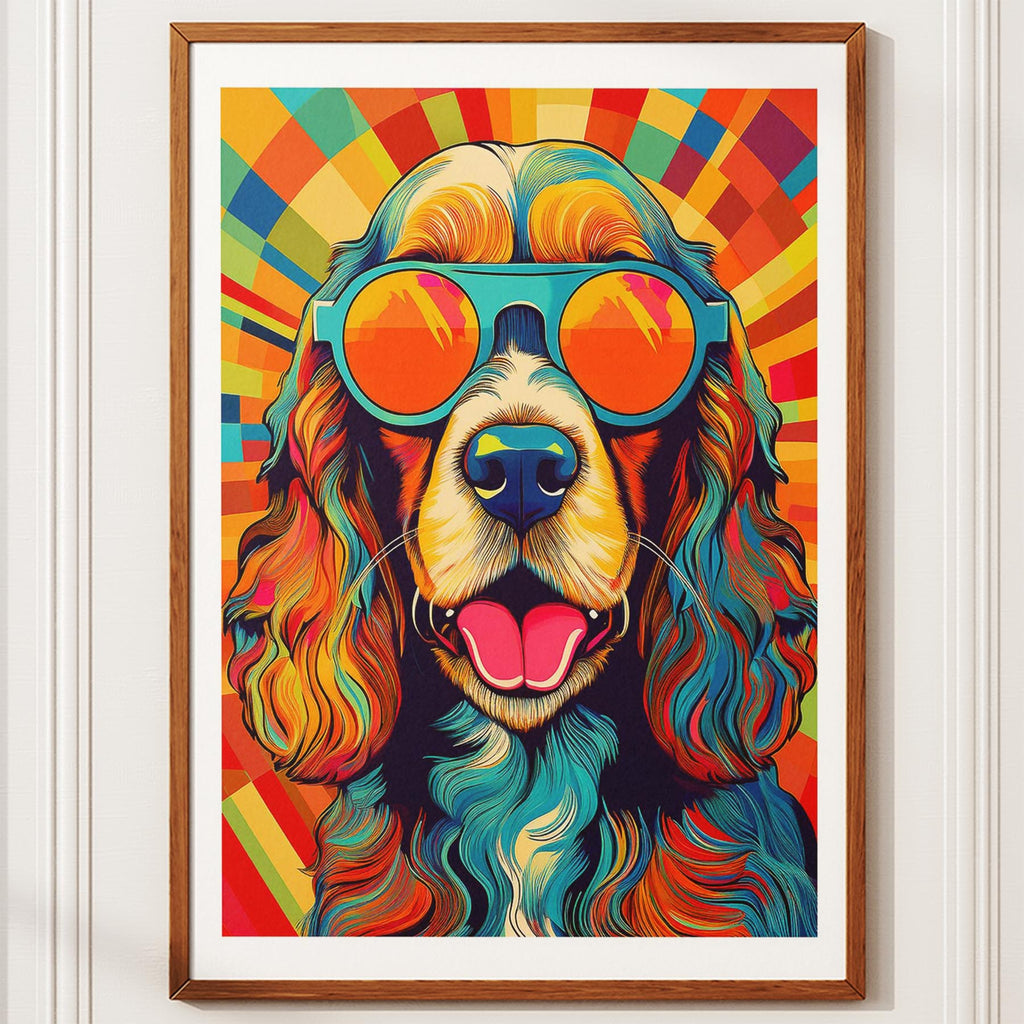 Cocker Spaniel In Colourful Sunnies 1 image 10