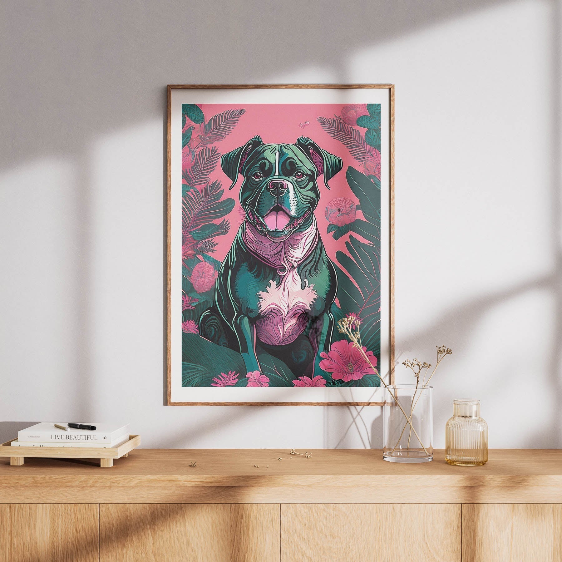 Boxer Flowery Dog image 8
