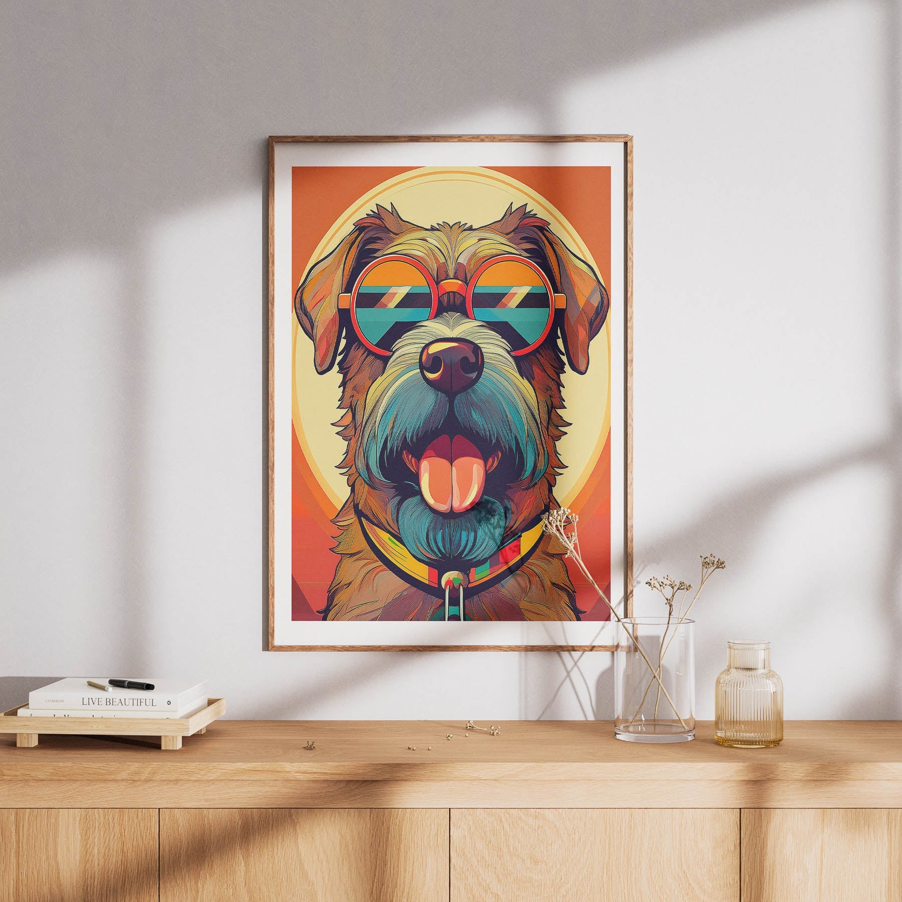 Irish Terrier In Colourful Sunnies 2 image 8