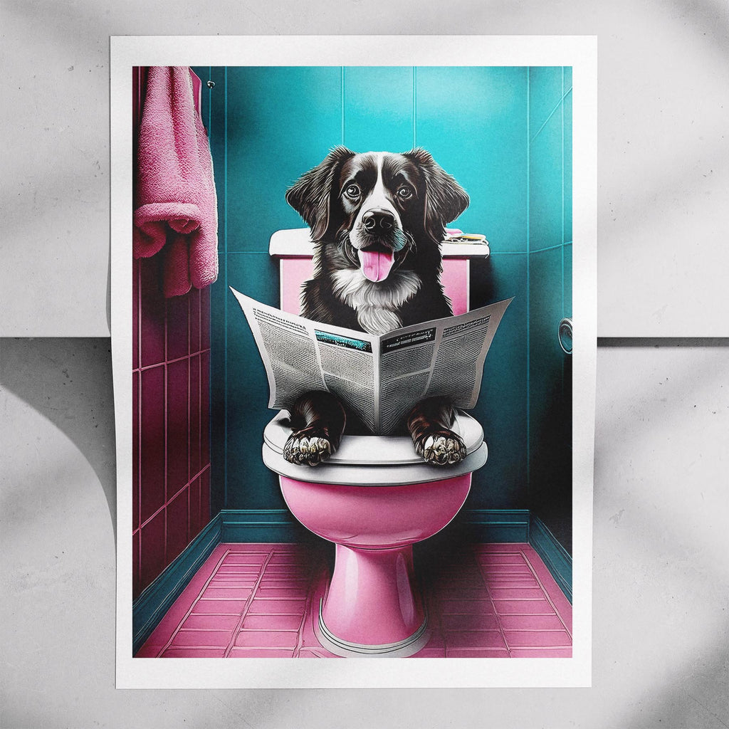 Murray River Retriever Toilet Dogs PInk and Turquise image 7