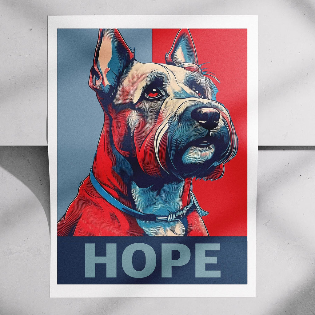 Scottish Terrier HOPE Series Inspired by the Obama Poster image 7