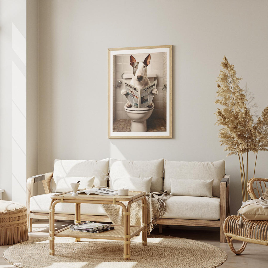 Bull Terrier Toilet Humour Dog Series 3 image 2