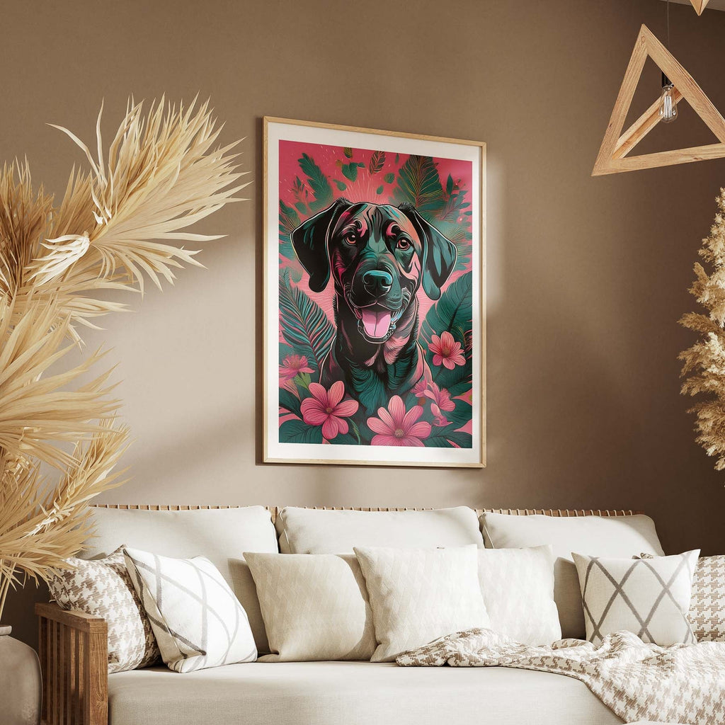 Rhodesian Ridgeback Flowery Dog image 5