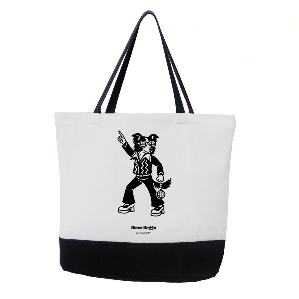 Border Collie 70's Disco Doggo Bag image 0