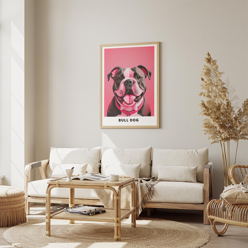 Bulldog Pink and Black Dog Series 2 image 2