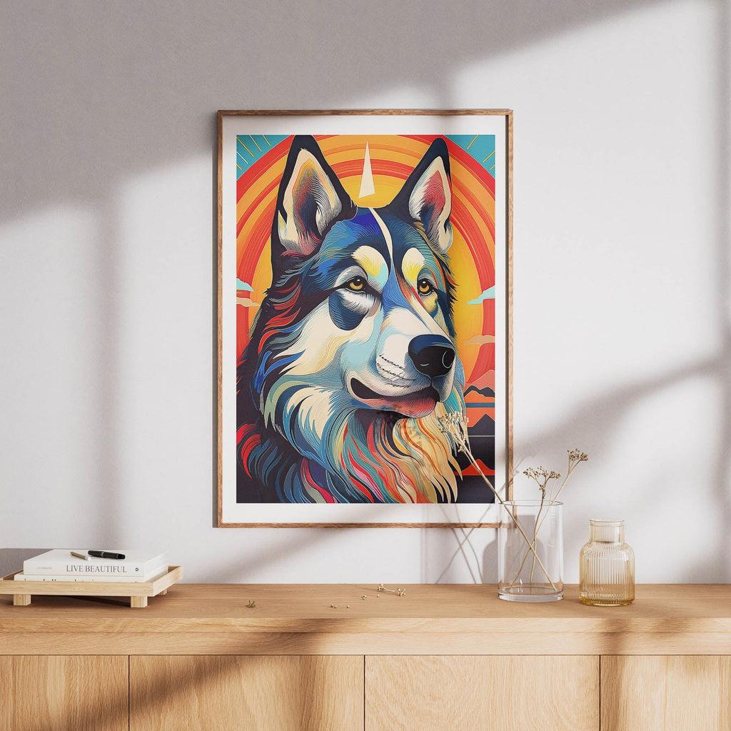 Alaskan Malamute Colour Graphics image 8