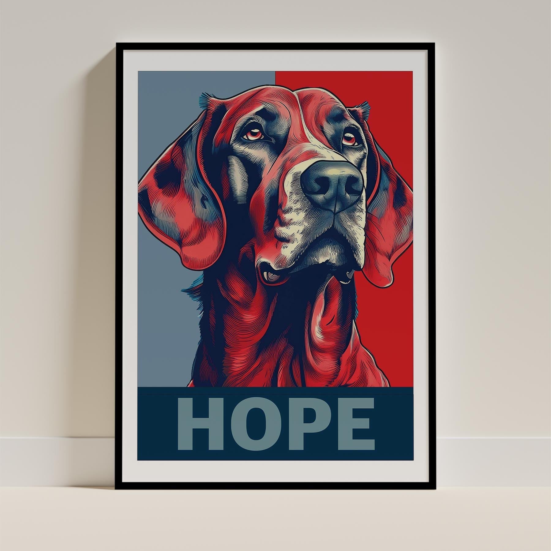 Gordon Setter HOPE Series Inspired by the Obama Poster image 10