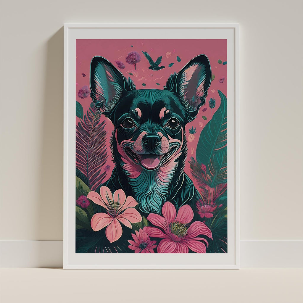 Chihuahua Flowery Dog image 9