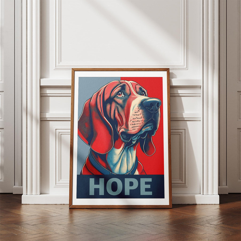 Bloodhound HOPE Series Inspired by the Obama Poster image 4