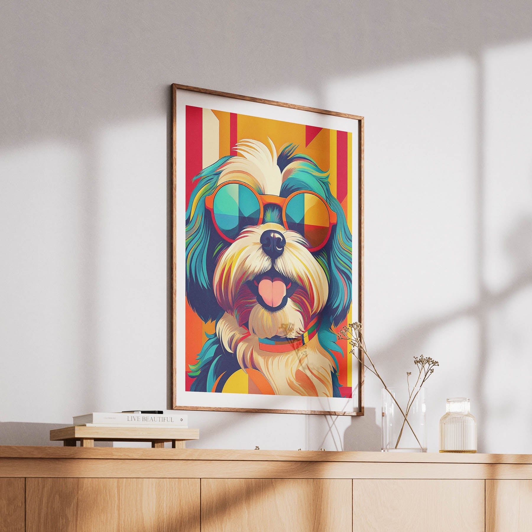 Shih Tzu In Colourful Sunnies 1 image 6