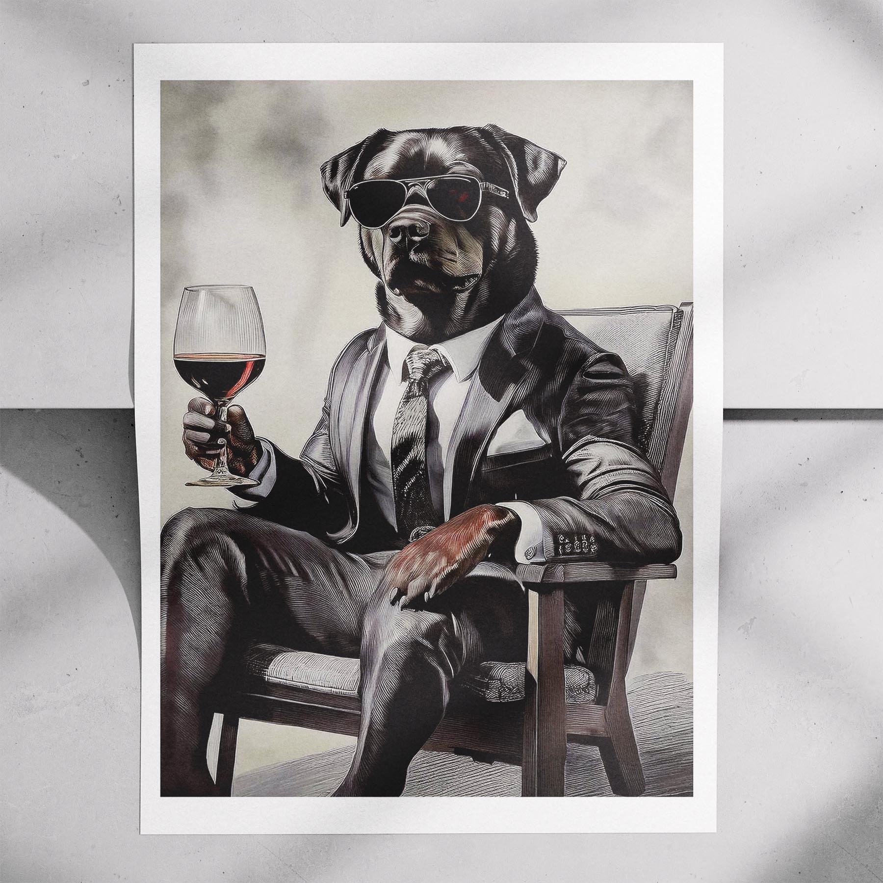 Rottweiler The Distinguished Gentleman Dog Series 1 image 7