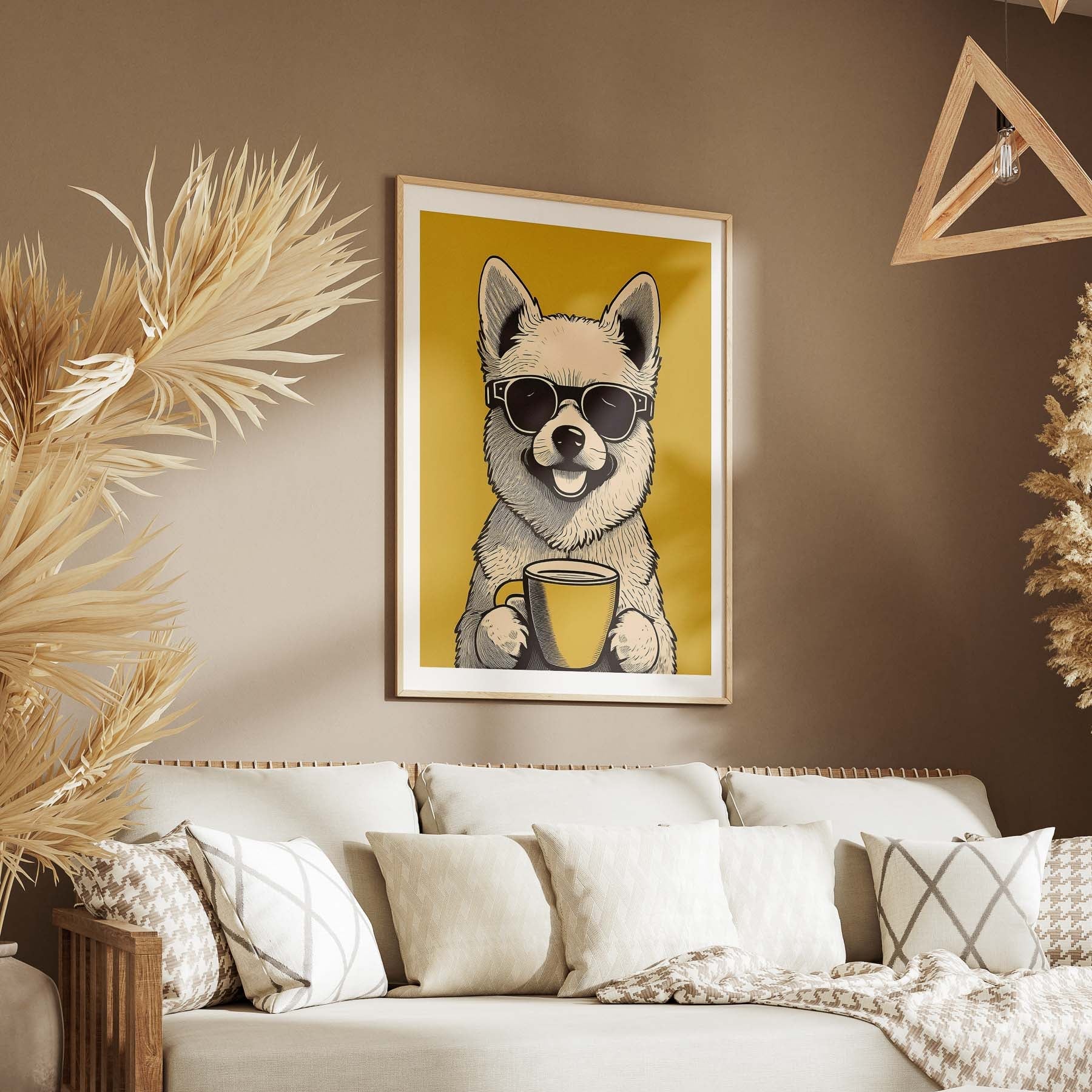 Pomapoo Chillin Coffee Dog image 5