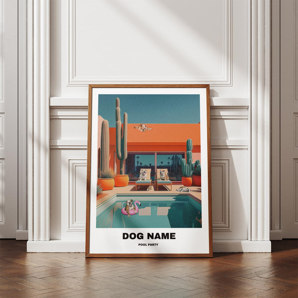 Bulldog Custom Pool Party WITH TEXT image 4