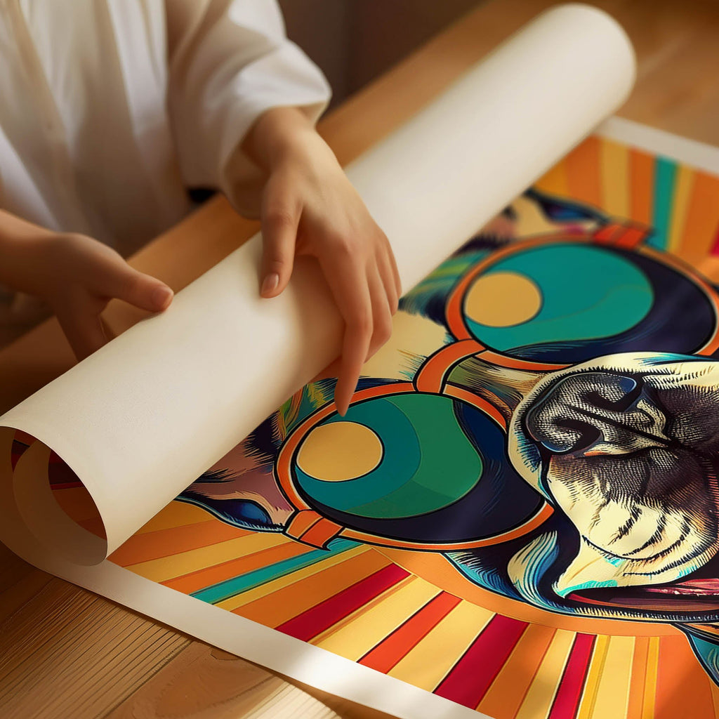 French Bull Dog In Colourful Sunnies 8 image 3