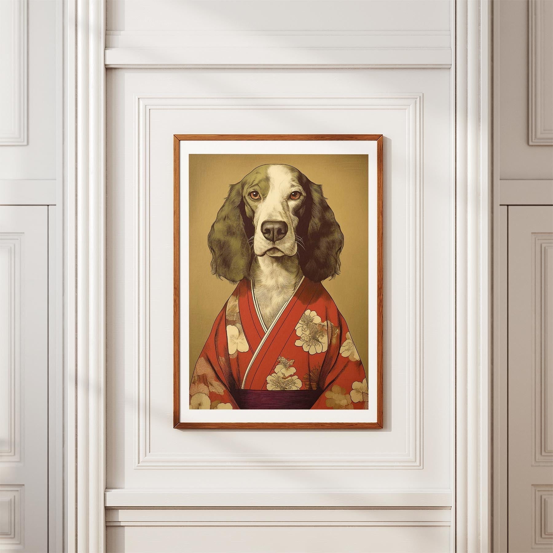 Irish Setter Japanse Kimono Dog Series image 3