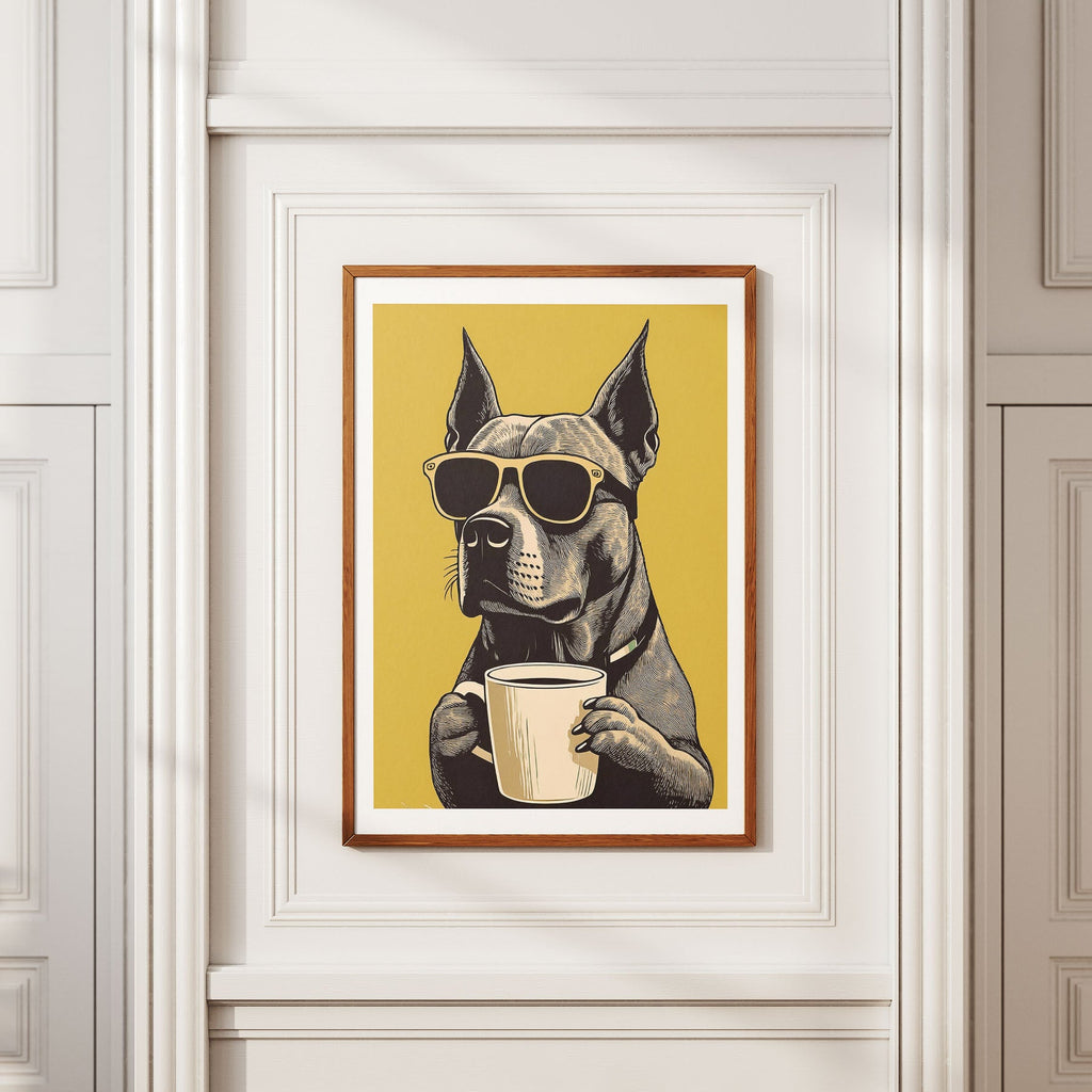 Staffordshire 3 Chillin Coffee Dog image 2