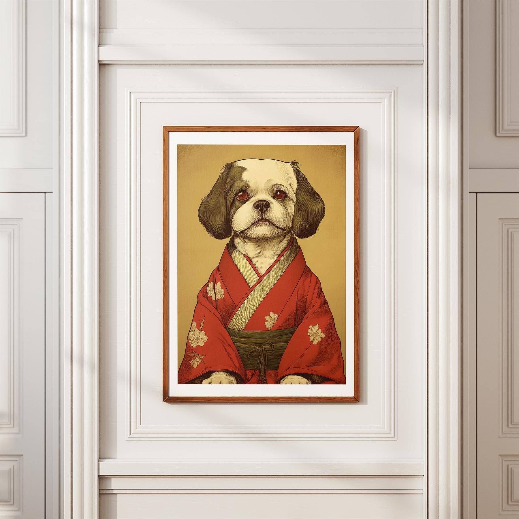 Shih Tzu Japanse Kimono Dog Series image 3