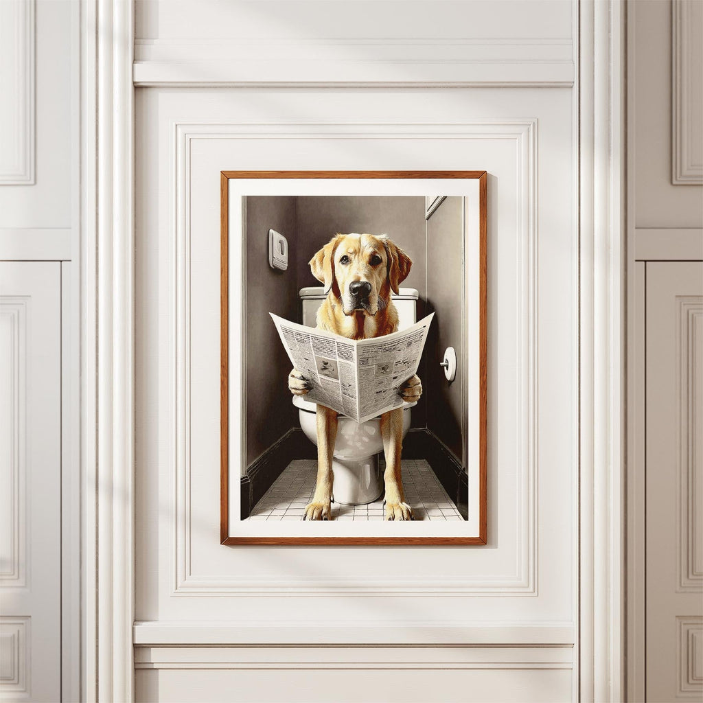 Labrador Retriever Toilet Humour Dog Series 5 image 3