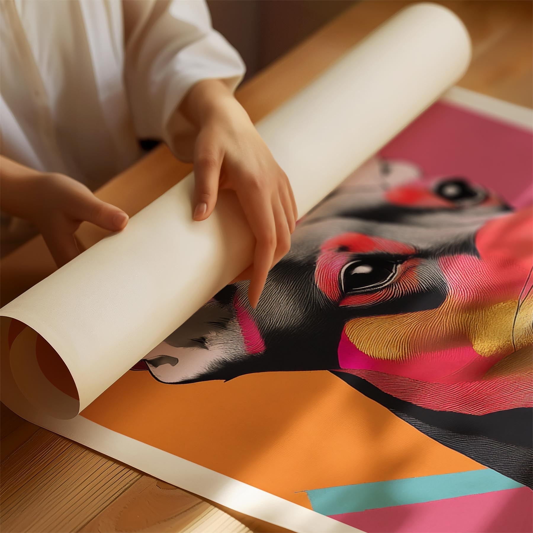 Miniature Pinscher Modern Pop Dog Series image 1