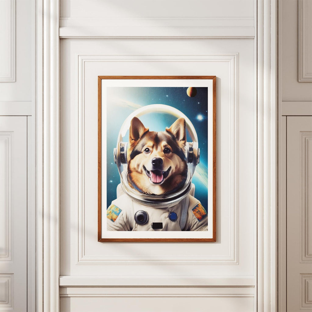 Finnish Lapphund Astronaut Dog Series image 3