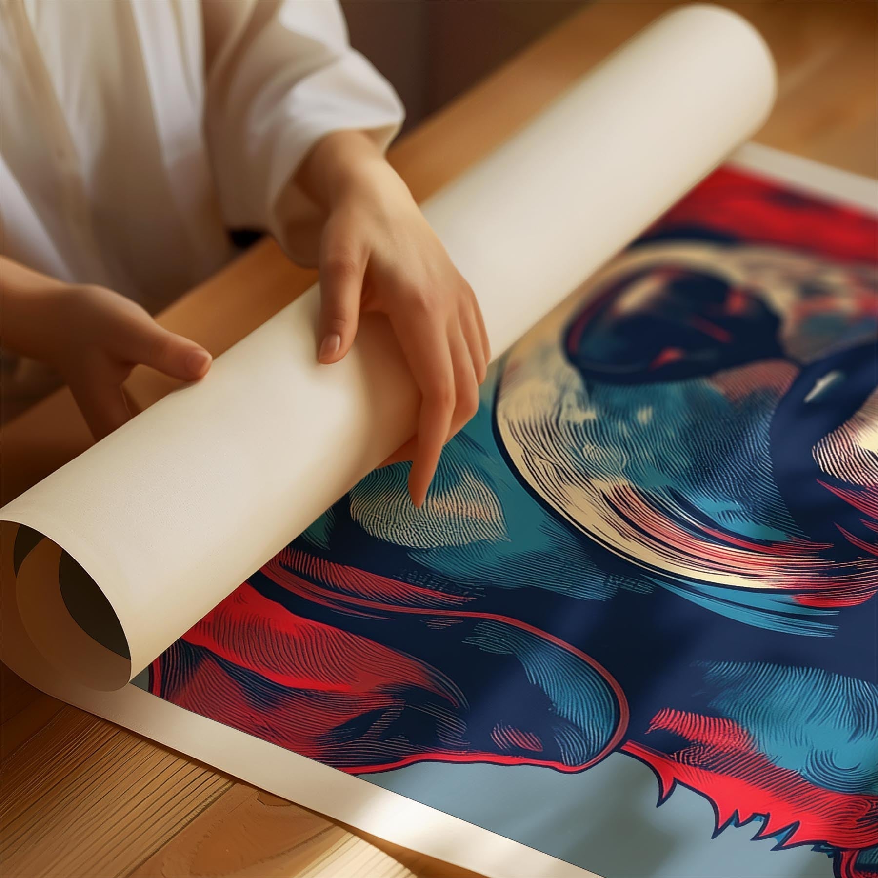 Cobberdog LOVE Series Inspired by the Obama Poster image 1