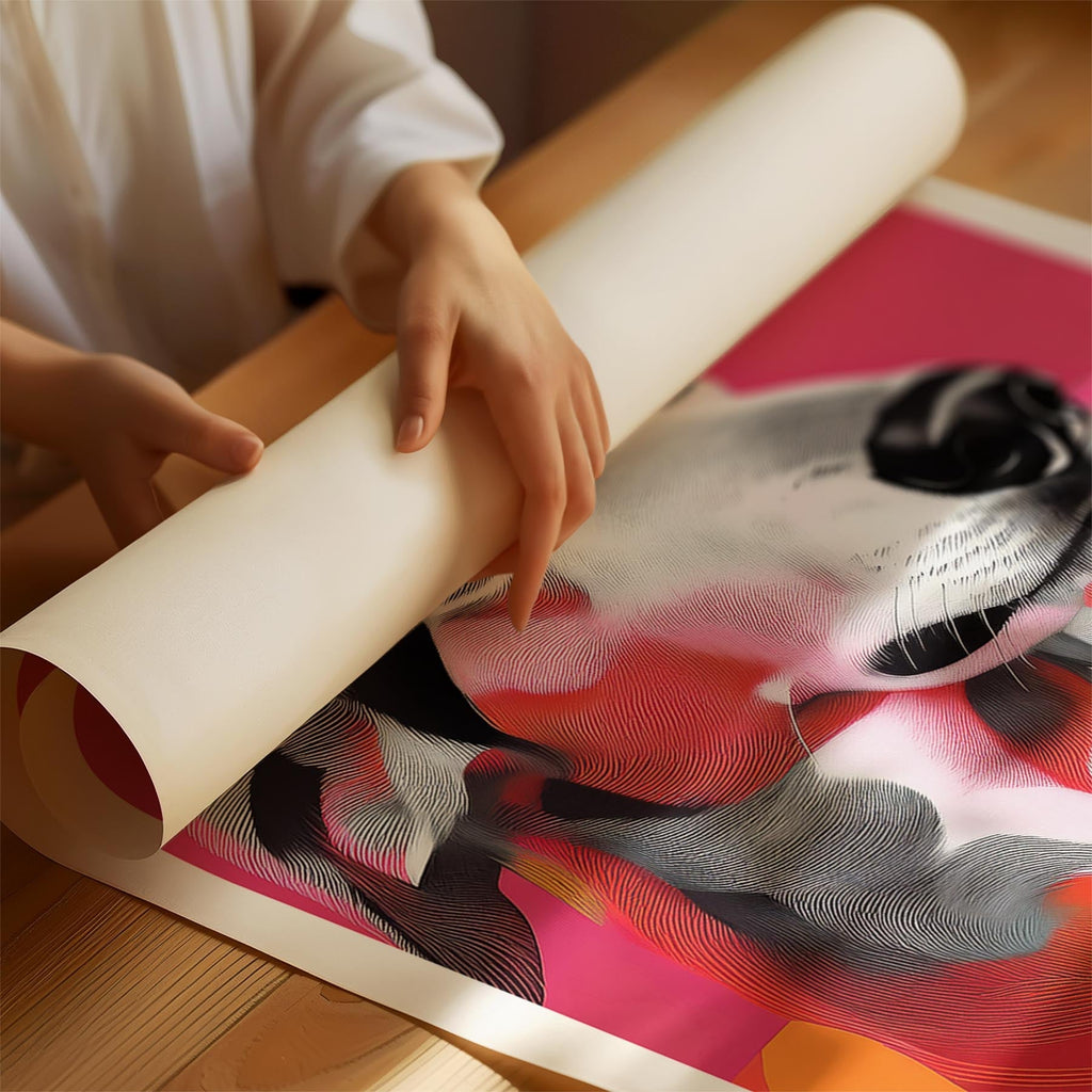 Borzoi Modern Pop Dog Series image 1