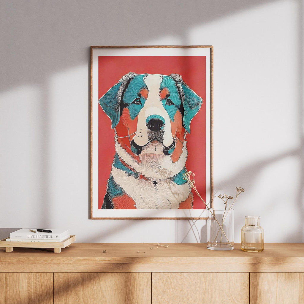 Bernese Mountain Dog Red Dog Series image 8