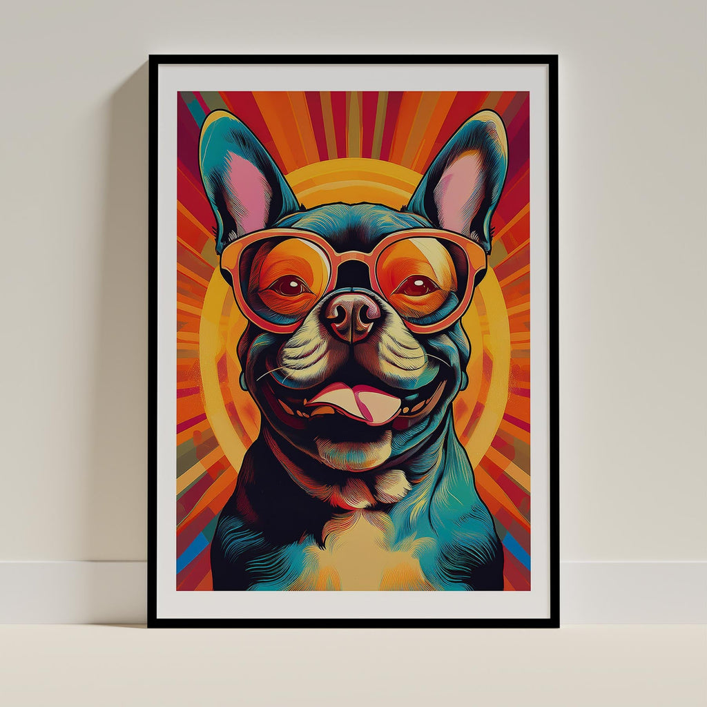 French Bull Dog In Colourful Sunnies 9 image 0