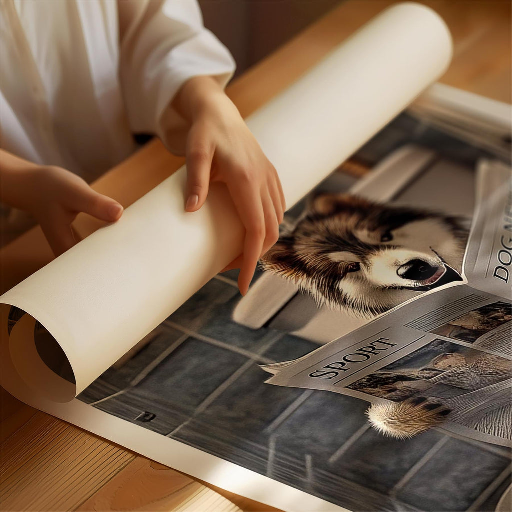 Alaskan Malamute Toilet Humour Dog Series 2 image 1