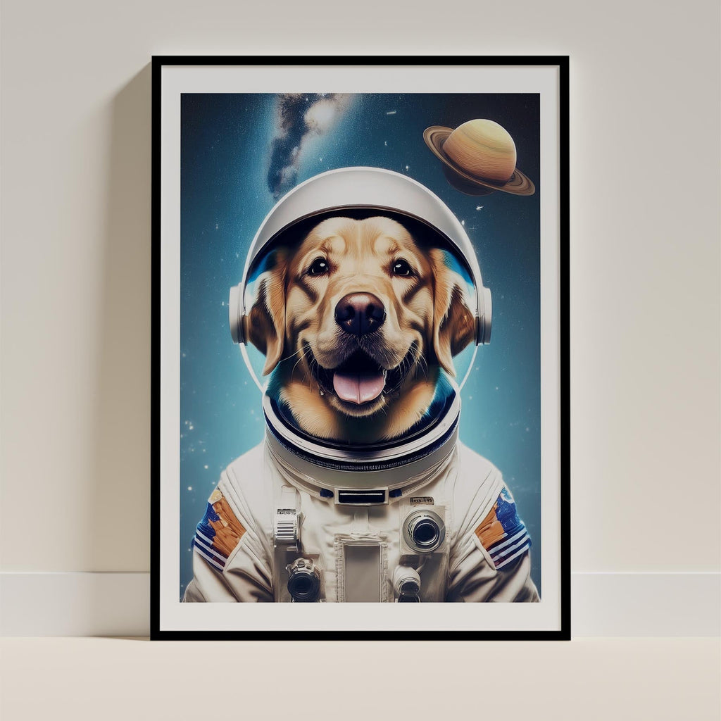 Golden Retriever Astronaut Dog Series image 11