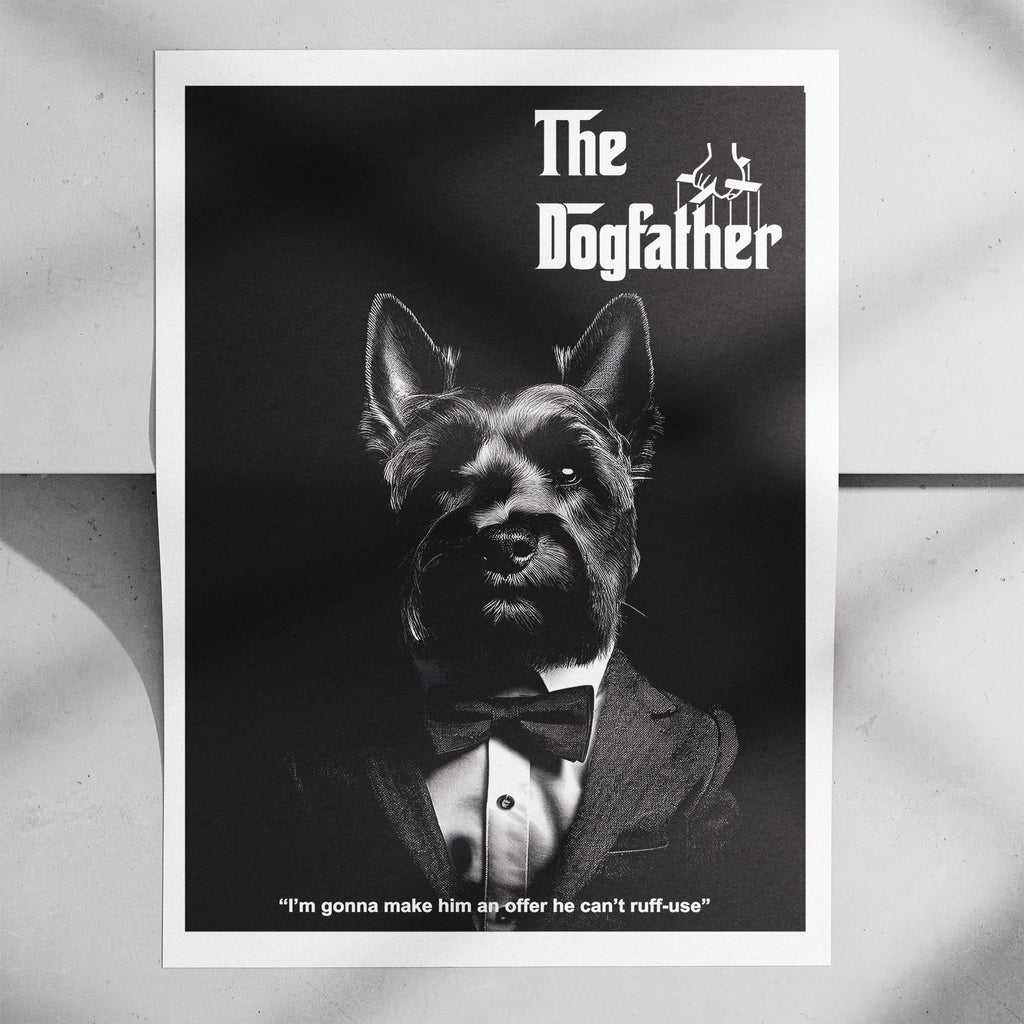 Scottish Terrier Mafia Dog Series image 7