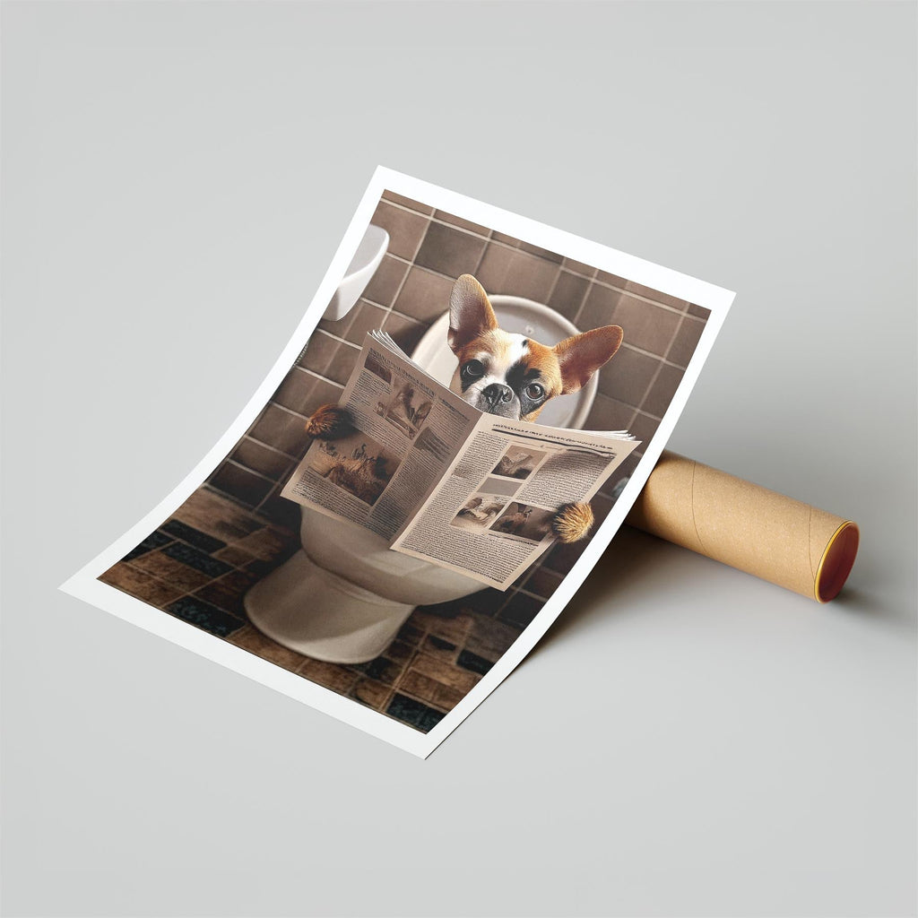 Boston Terrier Toilet Humour Dog Series 1 image 6