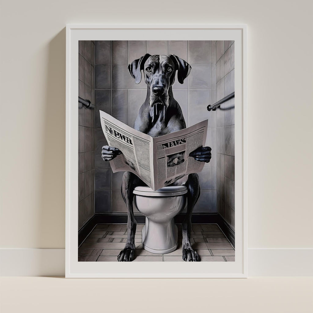 Great Dane Toilet Humour Dog Series 1 image 9