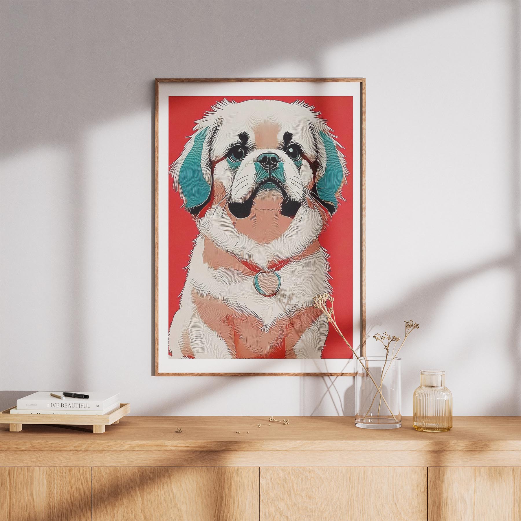 Pekingese Red Dog Series image 8