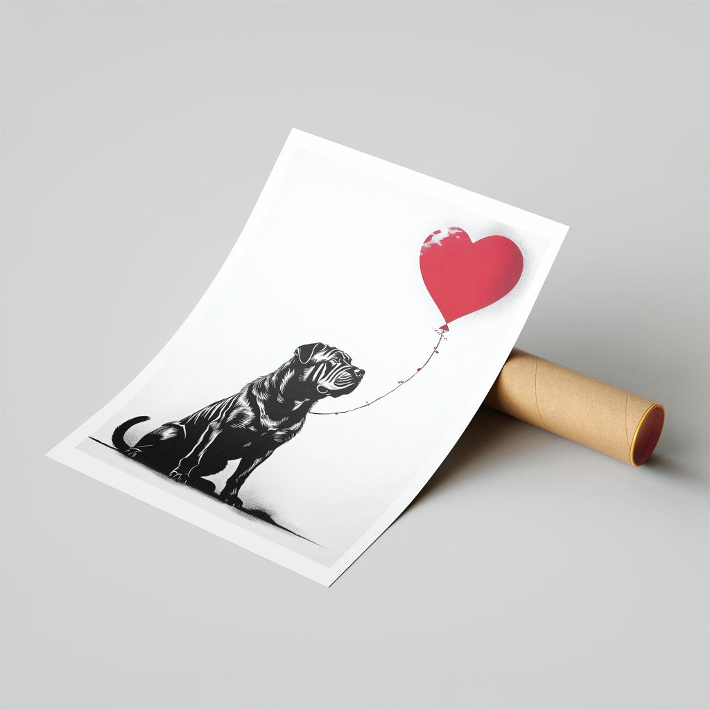 Shar Pei DOGSY Series inspired by the Art of Banksy image 6