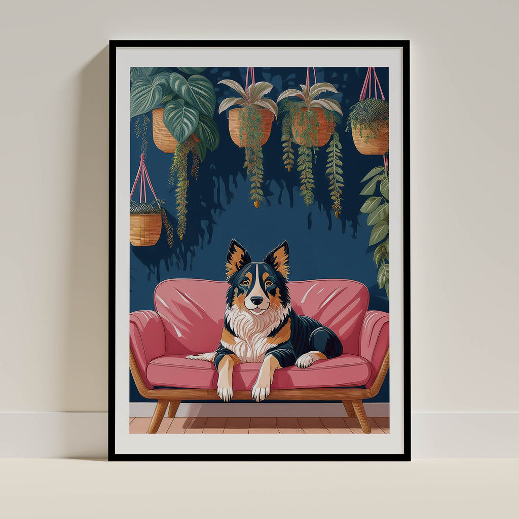 Border Collie  Just Lounging Around image 0