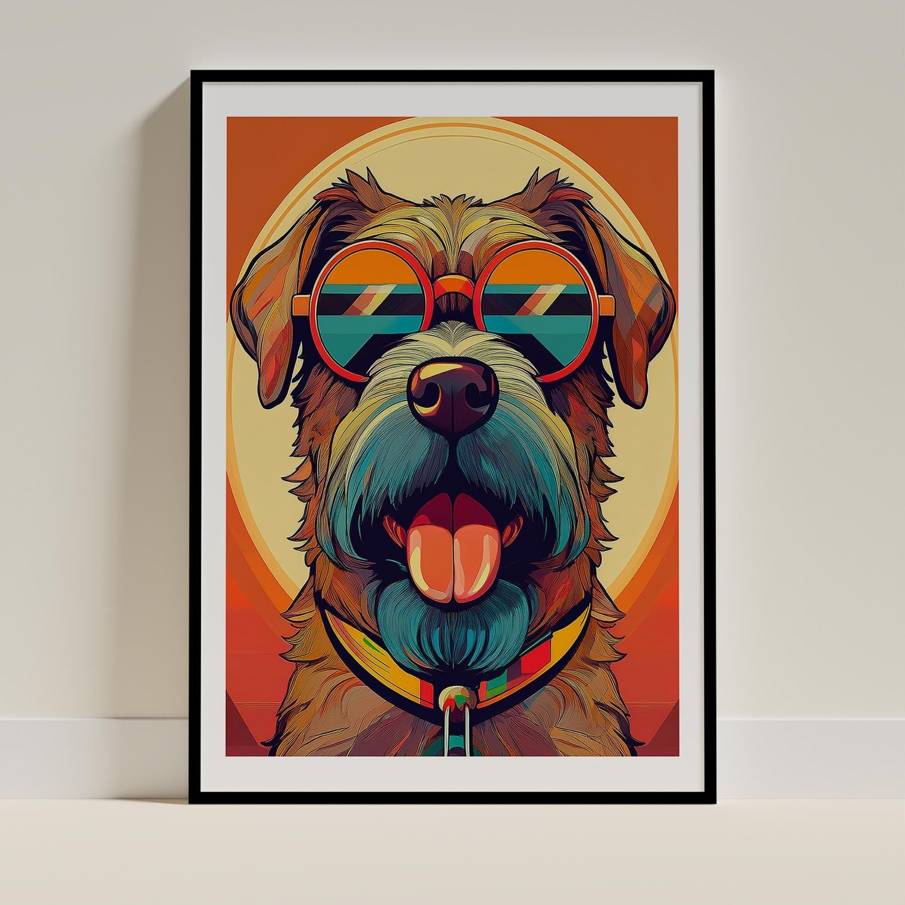 Irish Terrier In Colourful Sunnies 2 image 0