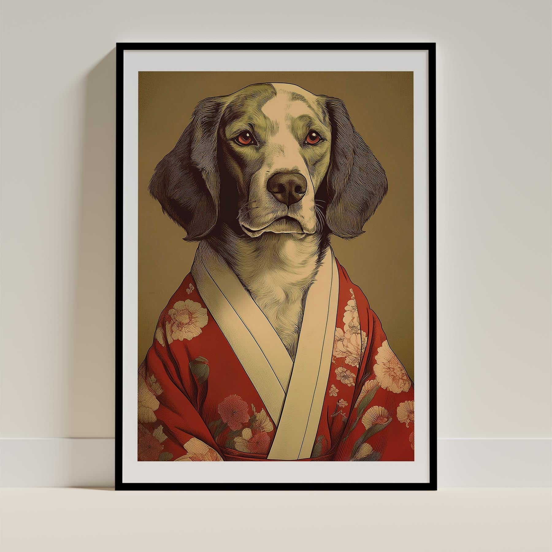 Murray River Retriever Japanse Kimono Dog Series image 0