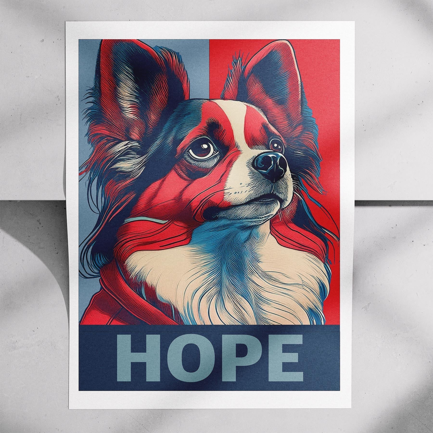 Papillon HOPE Series Inspired by the Obama Poster image 7