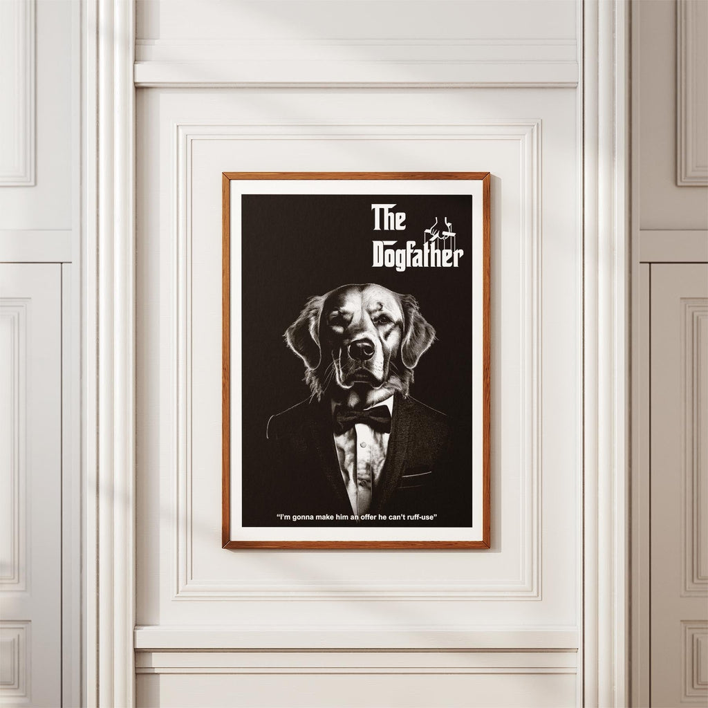 Golden Retriever Mafia Dog Series image 3