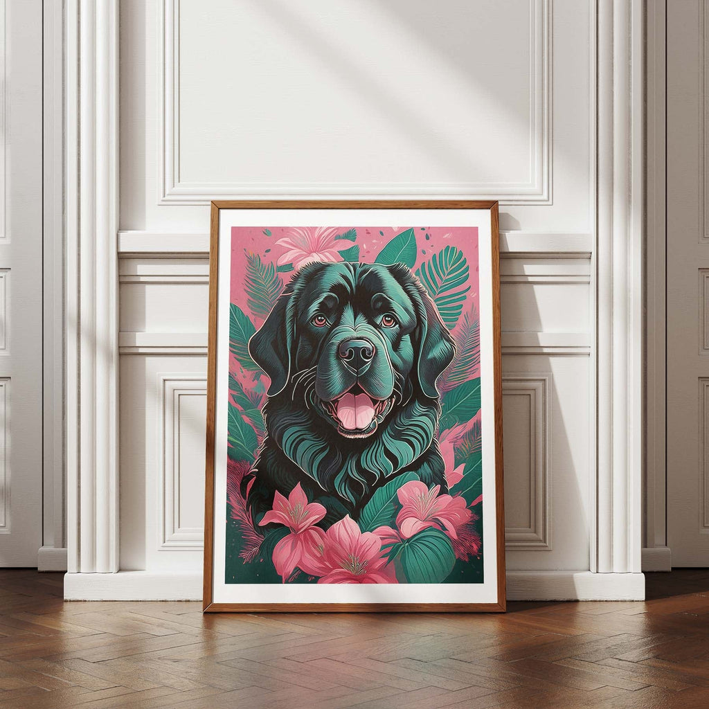 Newfoundland Flowery Dog image 4