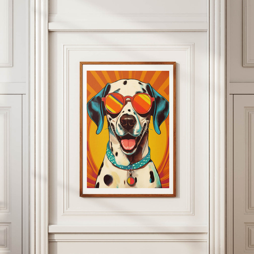 Dalmation Dog In Colourful Sunnies 7 image 2