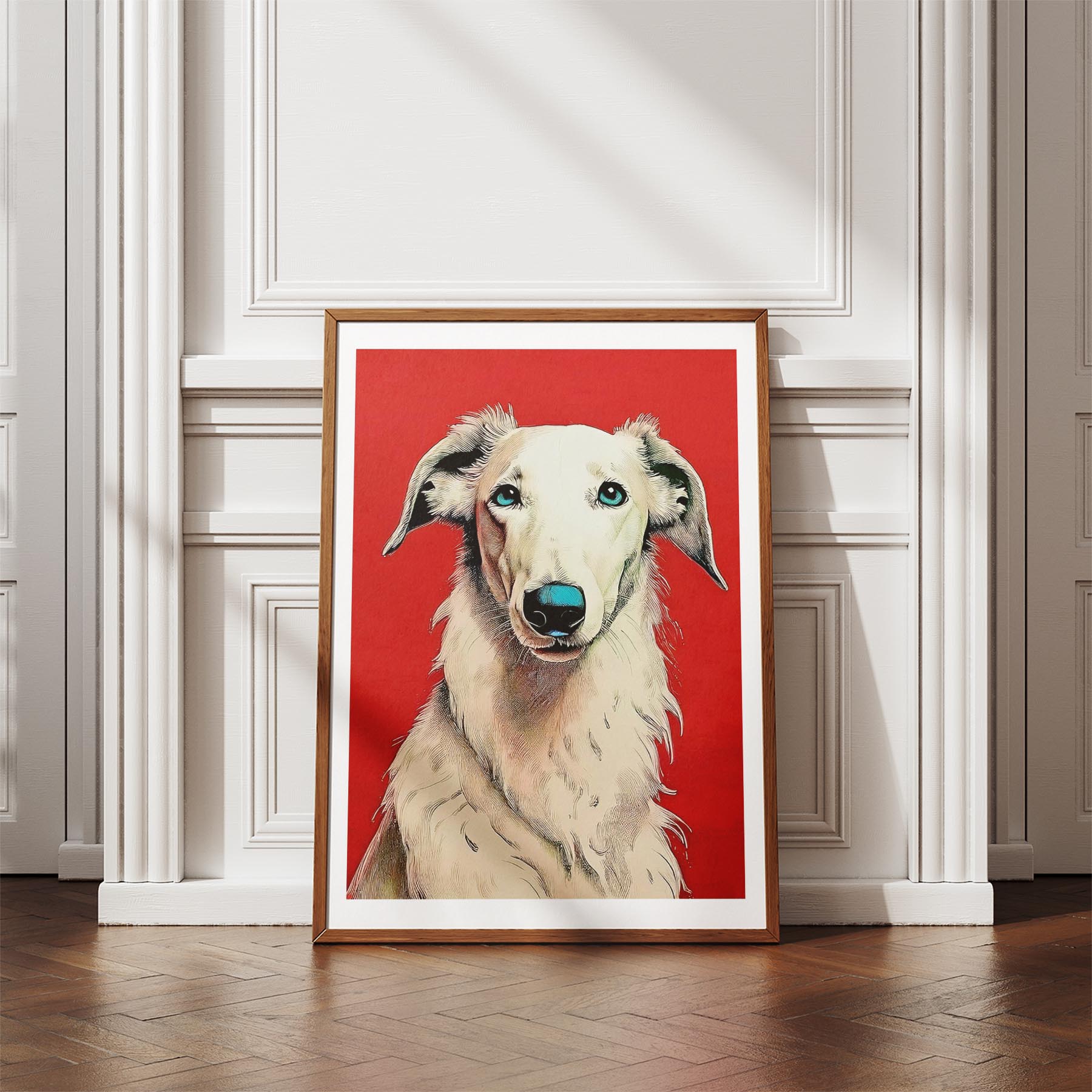 Borzoi Red Dog Series image 4