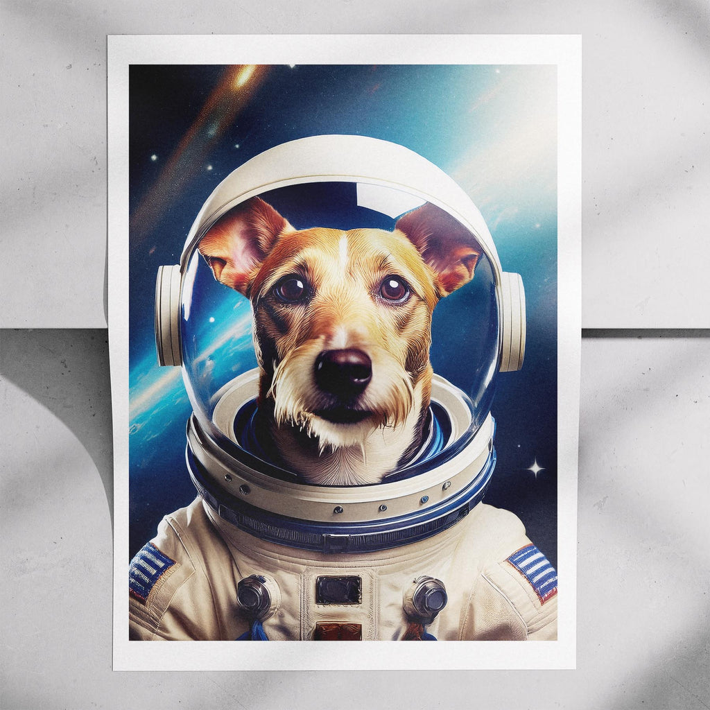 Fox Terrier Astronaut Dog Series image 7