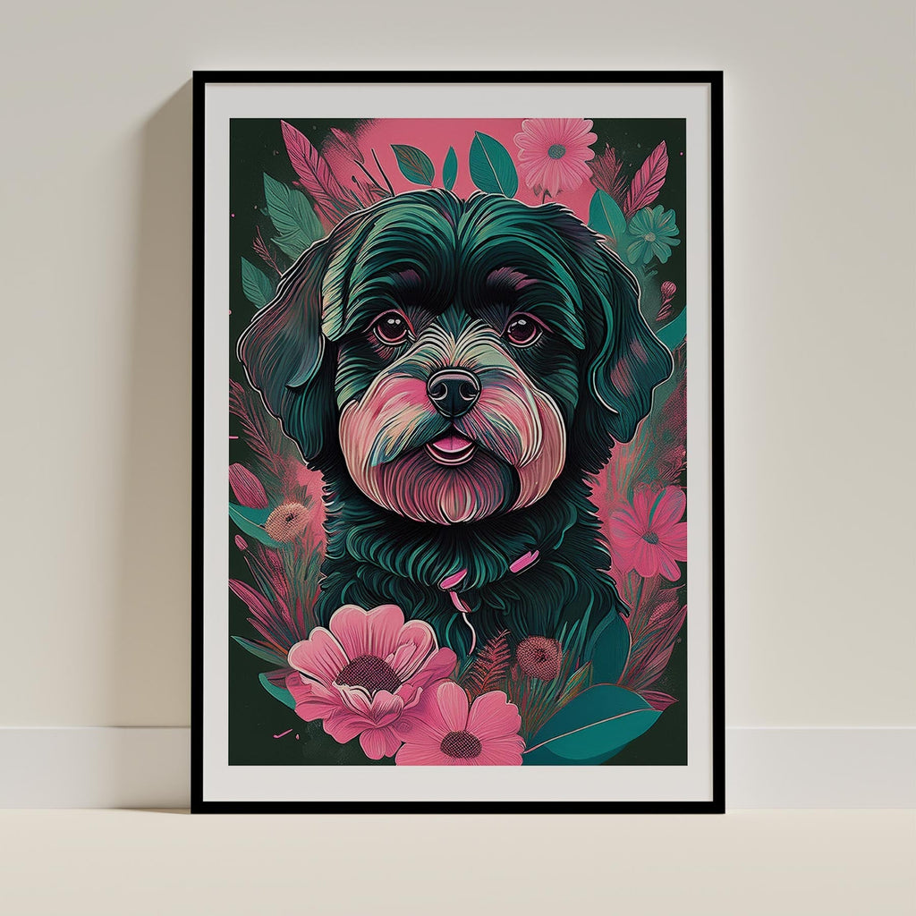 Bichon Frise Flowery Dog image 0